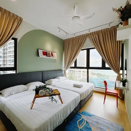 Scenic Country Garden Danga Bay By Lions Bay Apartment Johor Bahru Room photo